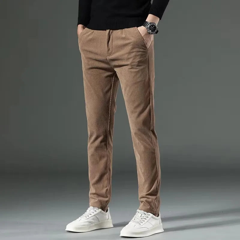 Corduroy Tapered Pants