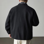 Relaxed Plaid Jacket