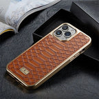 Crocodile Leather Case
