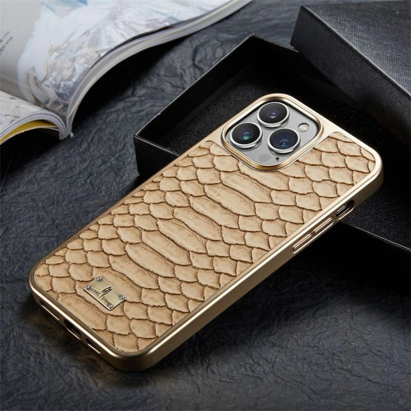 Crocodile Leather Case