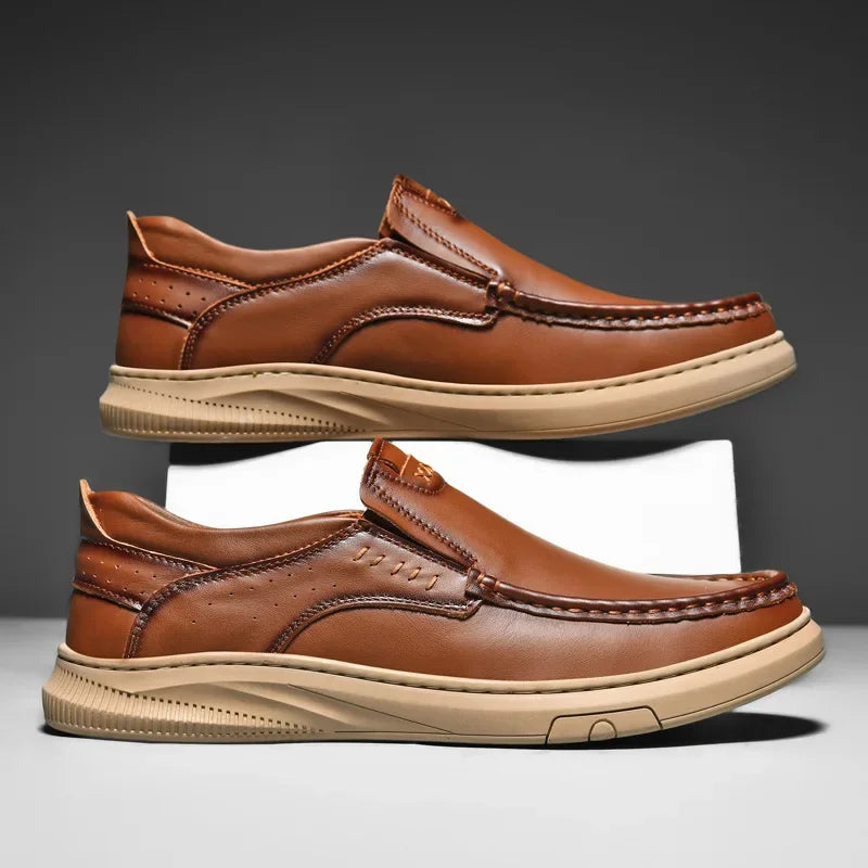 Classic Leather Loafers