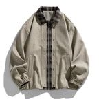 Relaxed Plaid Jacket