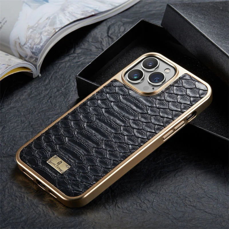 Crocodile Leather Case