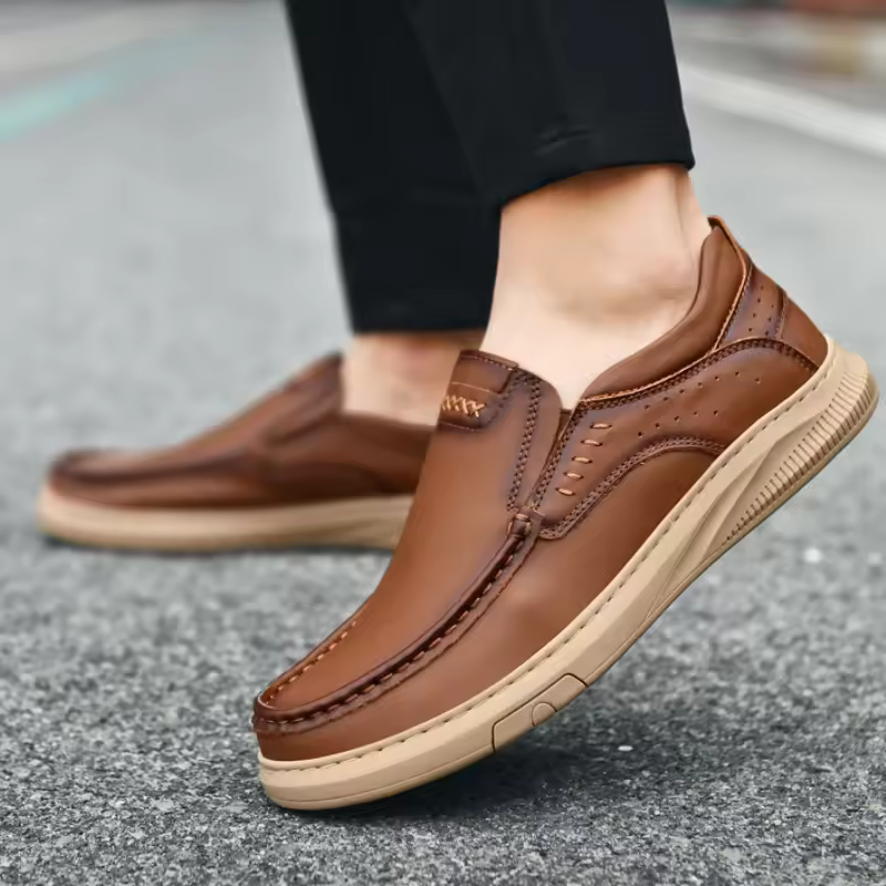 Classic Leather Loafers