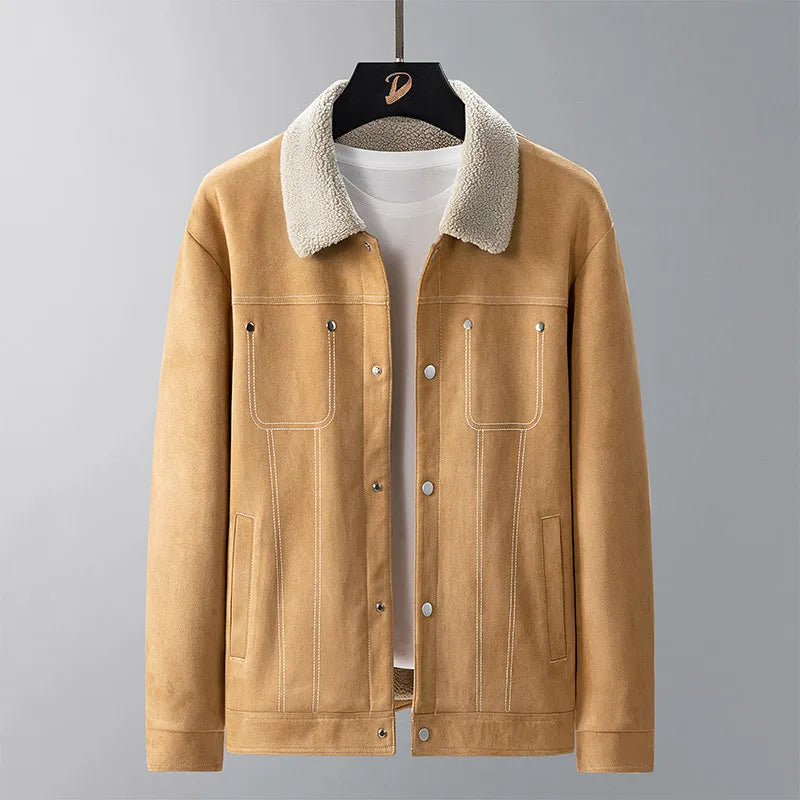 Winter Lamb Velvet Jacket