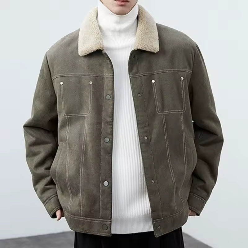 Winter Lamb Velvet Jacket